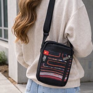 Ethnotek Crossbody Chaalo Bag– Handwoven Artisan Fabric